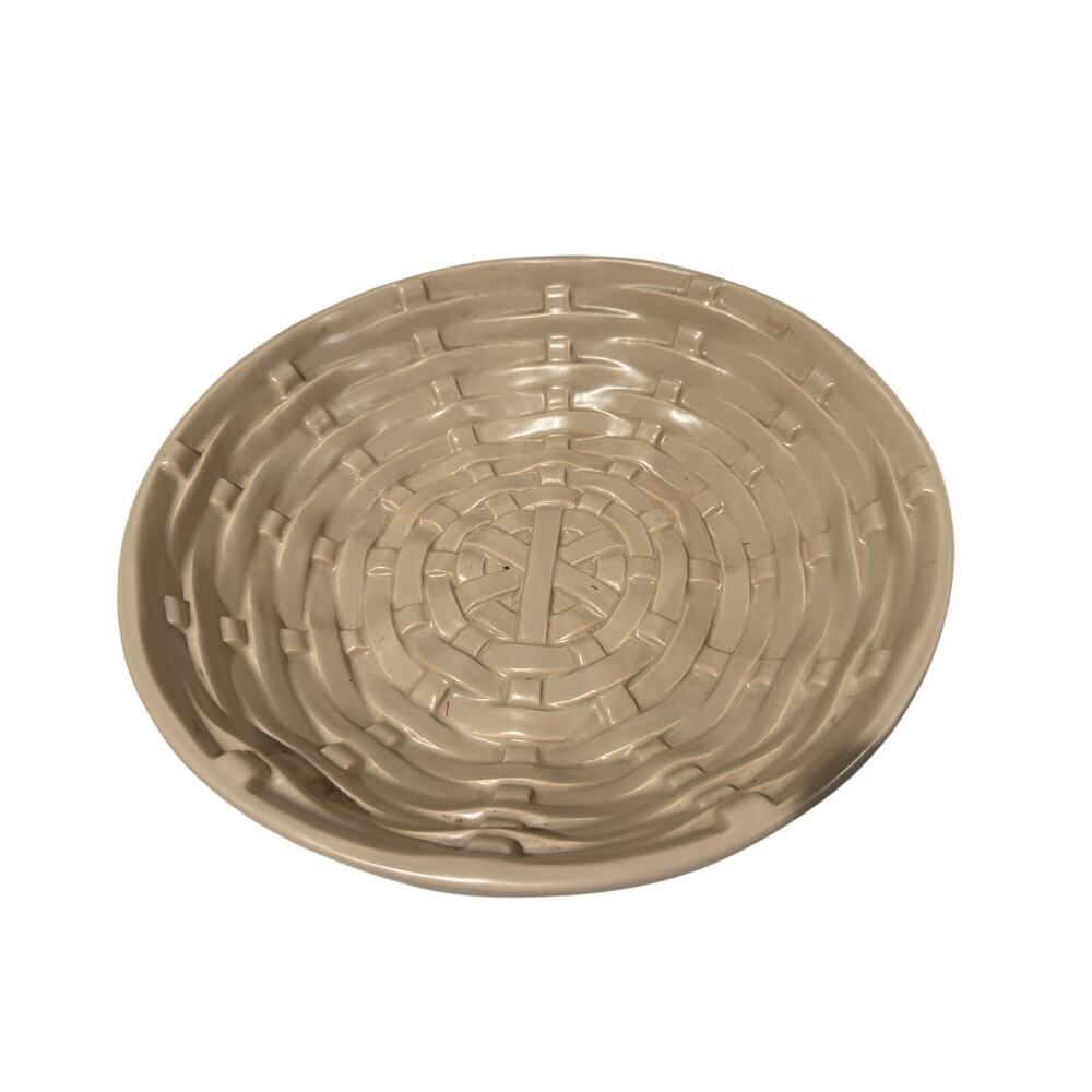 Hager USA Woven Basket Waeve Vintage  Bowl
